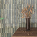 Carrelage Mural Kit Kat Mosaic Musgo Glossy 11,5x23,1 cm de DuneBoite 0.638 m²