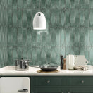 Carrelage Effet Metal Lens Aqua 33x33 cm de Realonda33x33 cm Boite de 0.89 m²