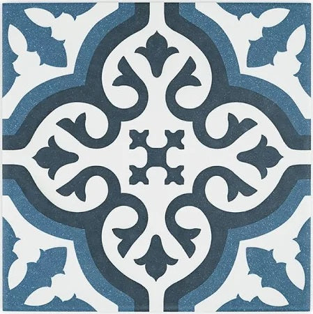 Carrelage Effet carreaux de ciment London 20x20 cm de Mainzu