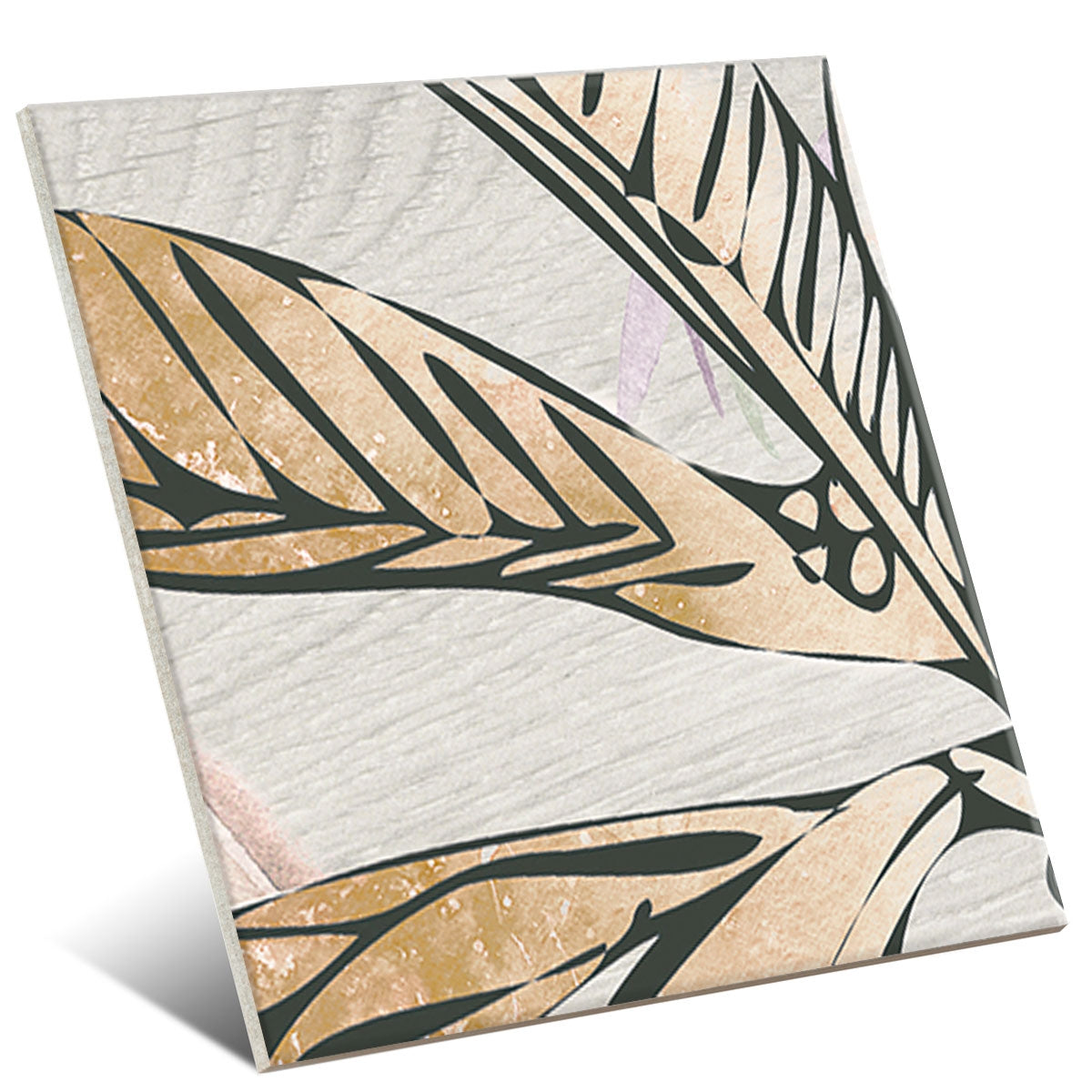 Carrelage Fresque Murale Decor FleuriOptym Autumn Leaves 120x120 cm de Mainzu