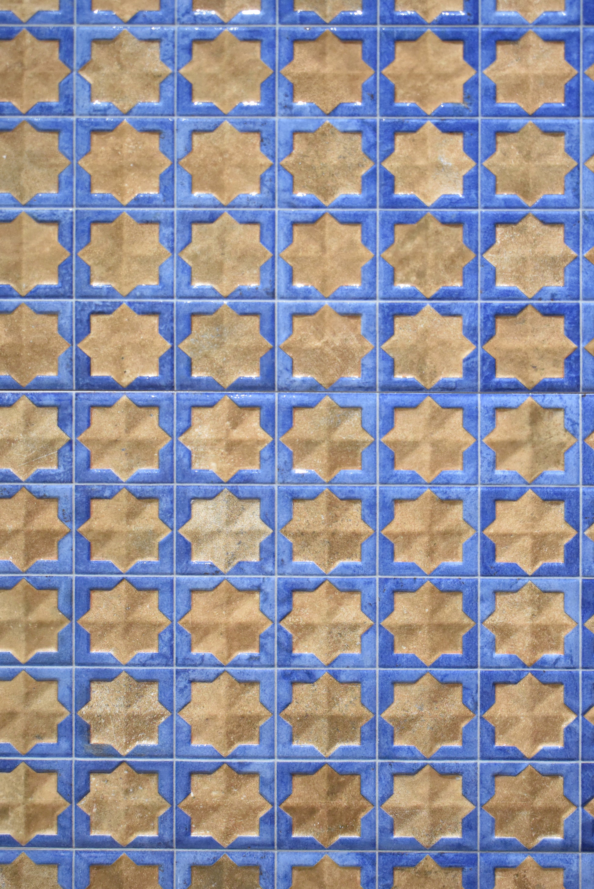 Carrelage Mural Decor Tetuan Terra Cobalt 31x56 cm de Realonda