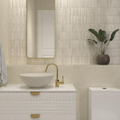 Carrelage Mural Kit Kat Mosaic Ivory Glossy 11,5x23,1 cm de Dune11.5x23.1 cm Boite soit 0.638 m²