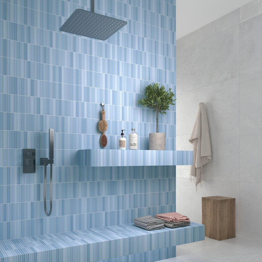 Carrelage Mural Kit Kat Mosaic Sky Matt 11,5x23,10 cm de Dune