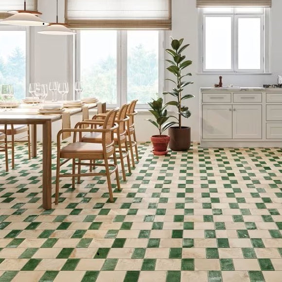Carrelage Sol et mur Portofino Arena Emerald 15x45 cm de Realonda