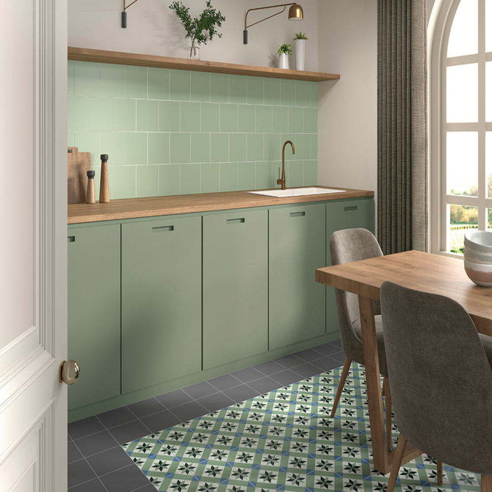 Carrelage Sol et mur Technical Soft Steel 20x20 cm de Mainzu