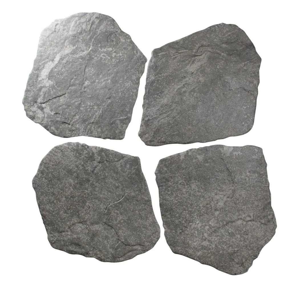 Carrelage Effet Pierre Nazca Anthracite 28,5x33 cm de Realonda