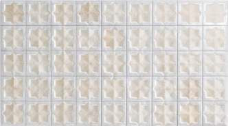 Echantillon Carrelage Decor Mural Relief Tetuan ( 8 coloris)Decor Tetuan Arena White