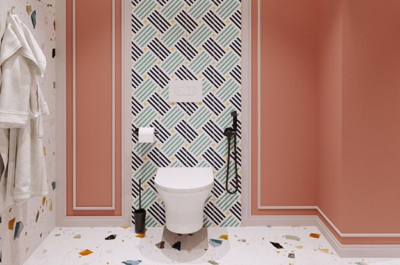 Carrelage Effet Carreau de Ciment Santorini 20x20 cm de Dune