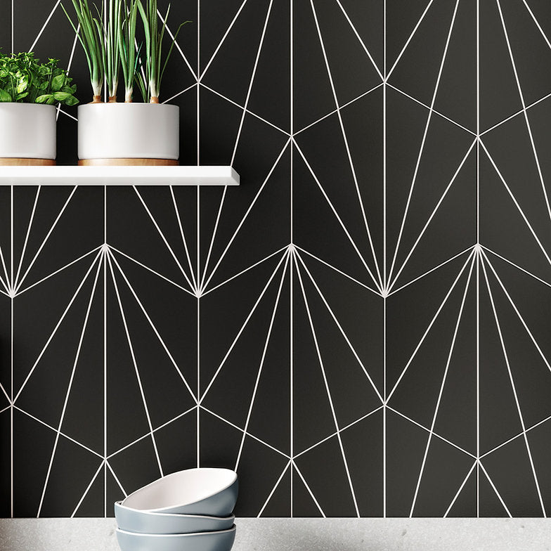 Carrelage Effet Carreau de Ciment Hexagonal Venus 28,5x33 cm de Realonda