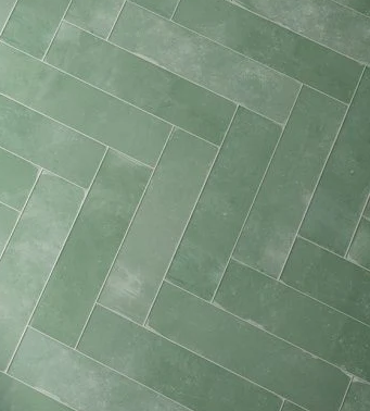 Carrelage sol et mur Natural Mint Mat 9,2x36,8 cm de Cevica