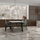 Carrelage Effet Marbre Iceland Topaz Brillant 120x120 cm de Ecoceramic120x120 cm Carton de 1.44m²