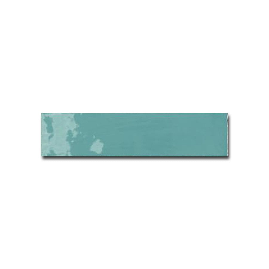 Carrelage Effet Zellige Altea Aqua Brillant 7,5x30 cm de Dune