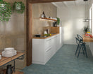Carrelage Sol et mur rectifie Magnet Petrol 20x20 cm de Dune20x20 cm Boite 0.5014m²
