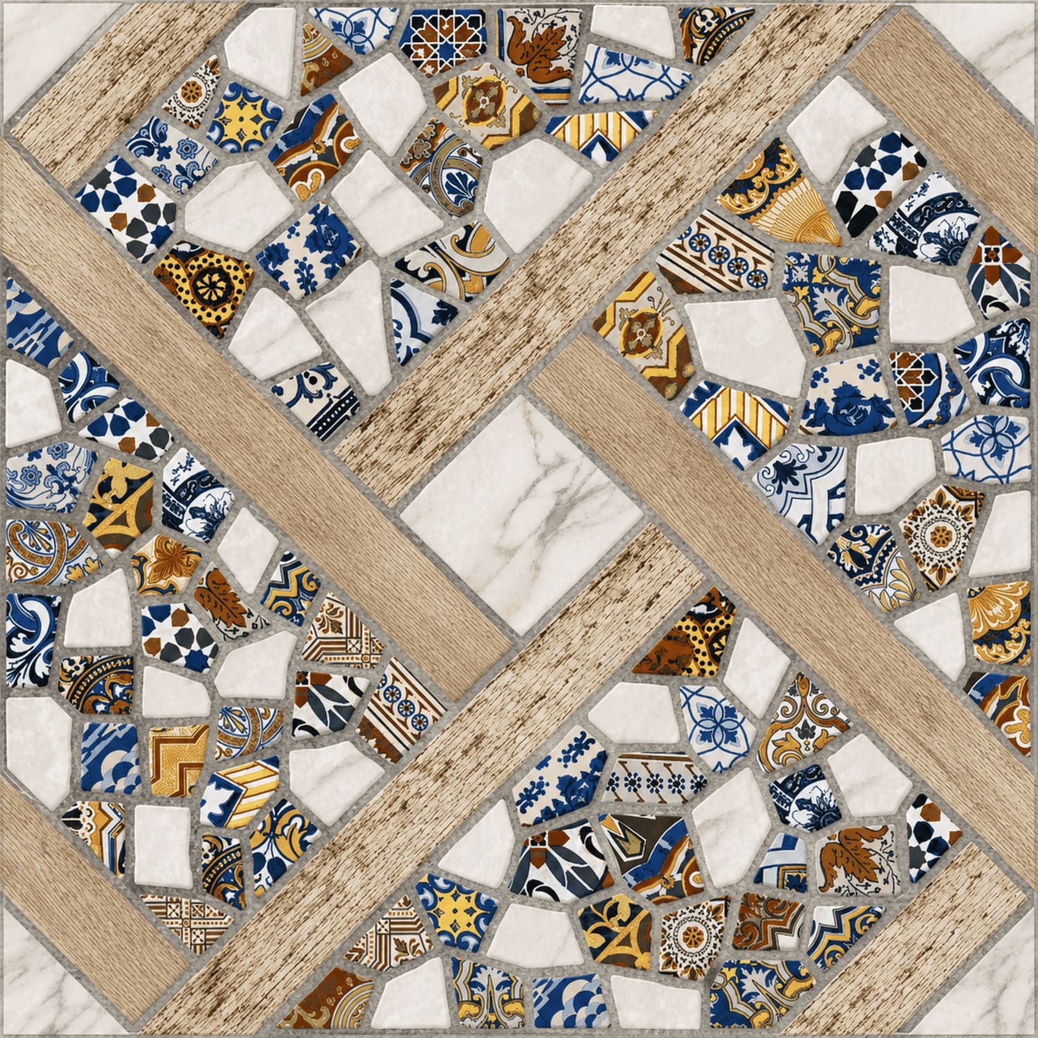 Echantillon Carrelage Terrasse Effet Pierre Décor Marte Mat 45x45 cm