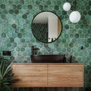 Carrelage Hexagonal Hex Zellige 26,5x51 cm de RealondaBoite de 0.95m²