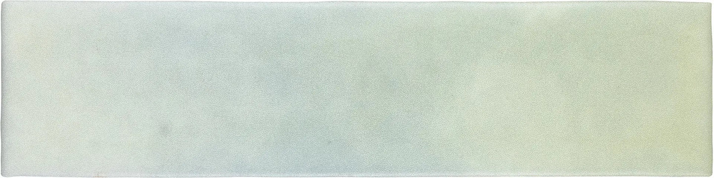 Faience Murale Zelij Mate Smoke Green 5x20 cm de Cevica