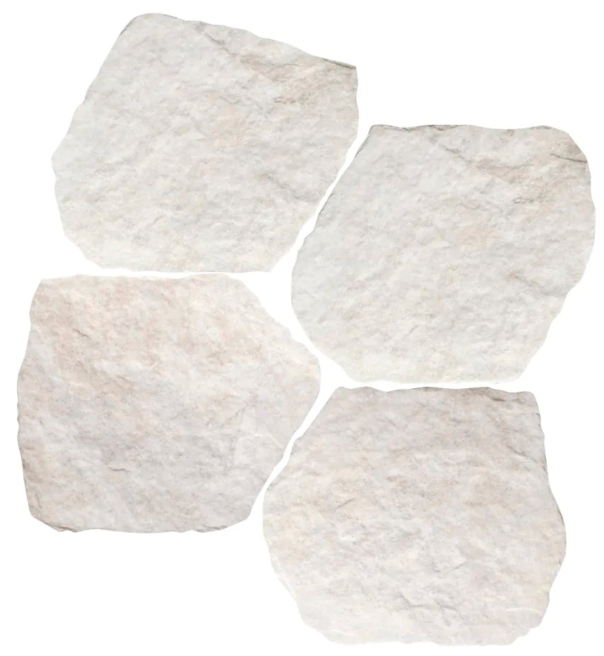 Carrelage Effet Pierre Cuzco White 28,5x33 cm de Realonda