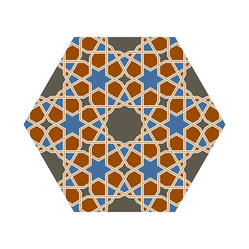 Echantillon Carrelage Hexagonal 24 Decors Mix Andalusi