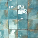 Carrelage Effet Zellige Granadella Cielo 11,5x11,5 cm de Dune11.5x11.5 cm  Boite de 0.595 m²