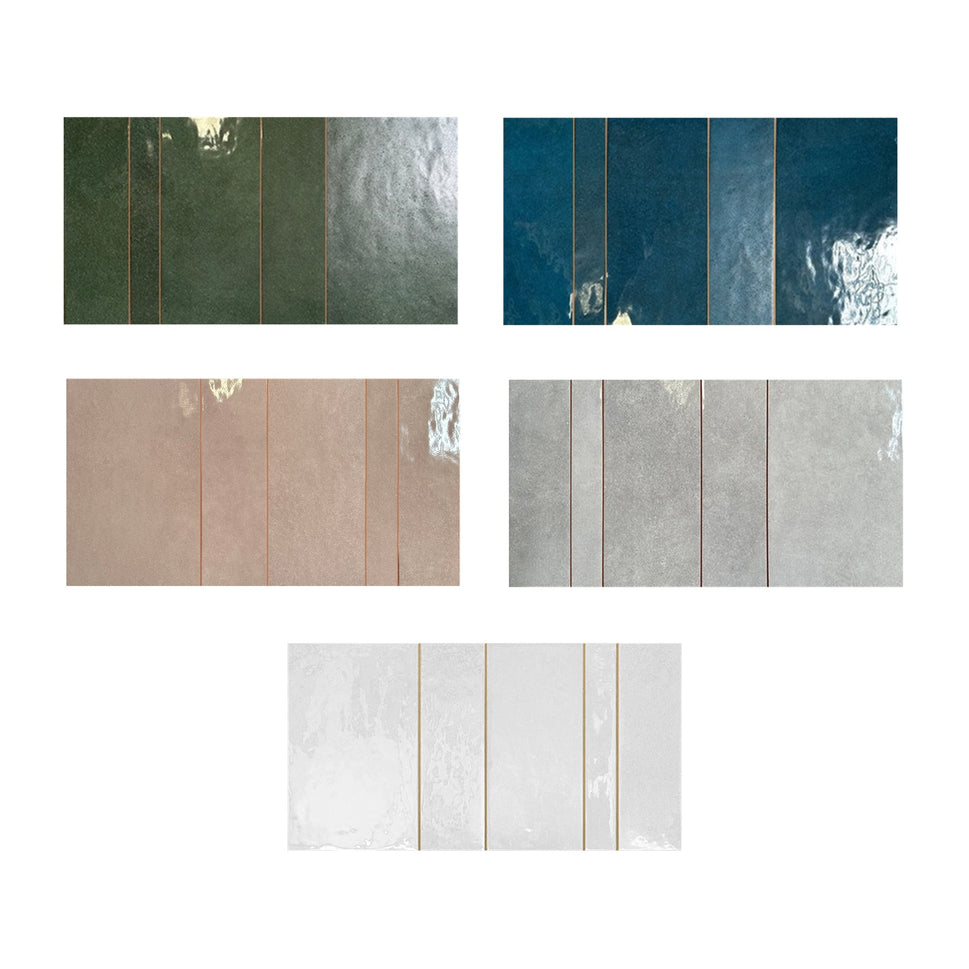 Echantillon Carrelage Effet Zellige Kian 31,6x60 cm