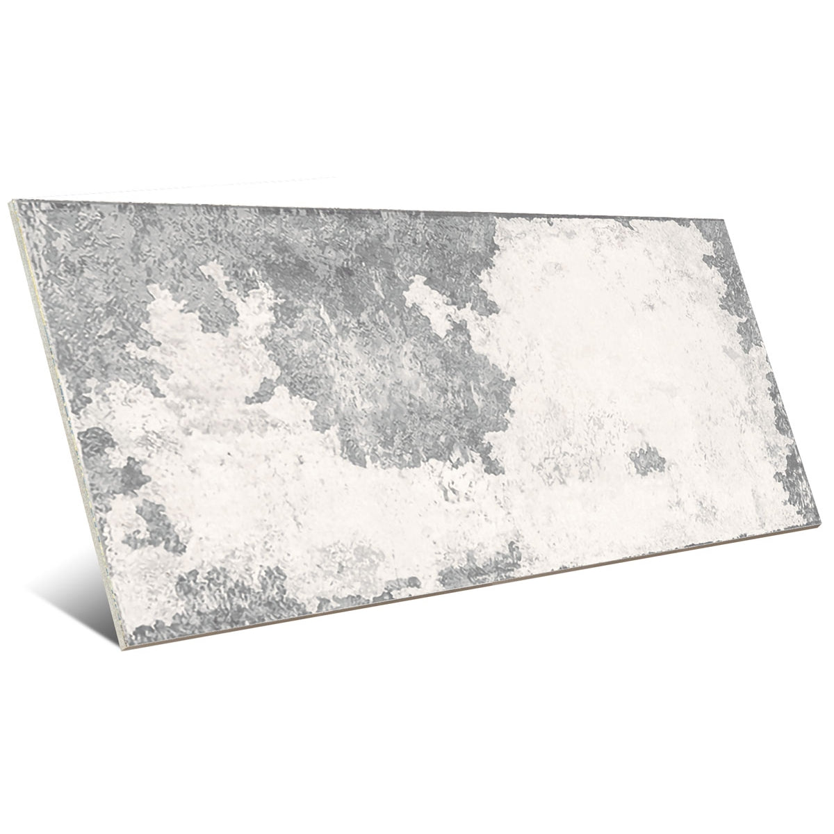 Faience Murale effet zellige Biarritz Grey 7,5x15 cm de Mainzu