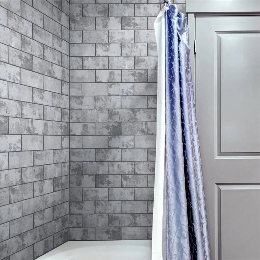 Faience Murale effet zellige Biarritz Grey 7,5x15 cm de Mainzu