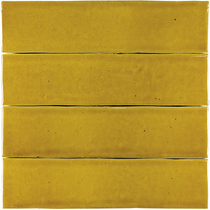 Faience Murale Zelij Spécial Antic Amarillo 5x20 cm de Cevica