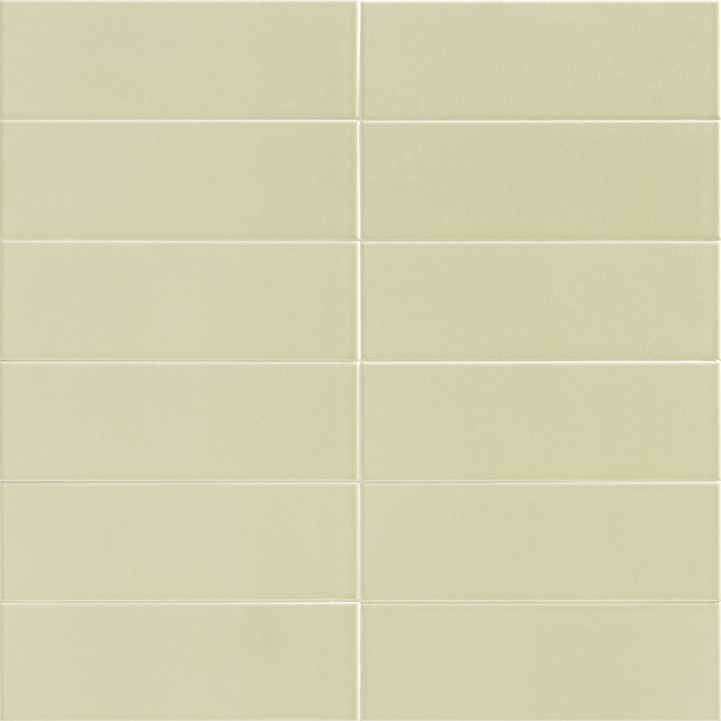Faience murale Jungle Mint 10x30 cm de Mainzu