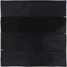 Faience Murale Zelij Negro 5x20 cm de CevicaCarton de 0.46m²