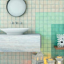 Faience Murale Zelij Special Via Lactea 10x10 cm de Cevica10x10 cm Boite de 0.81 m²