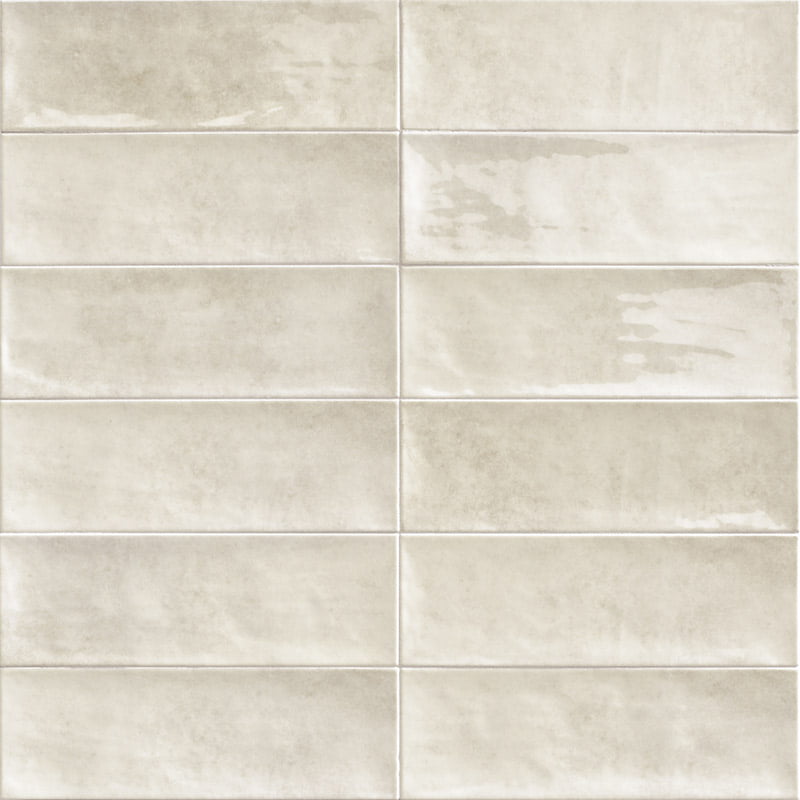 Carrelage Effet Zellige Cinque Terre Bianco 10x30 cm de Mainzu
