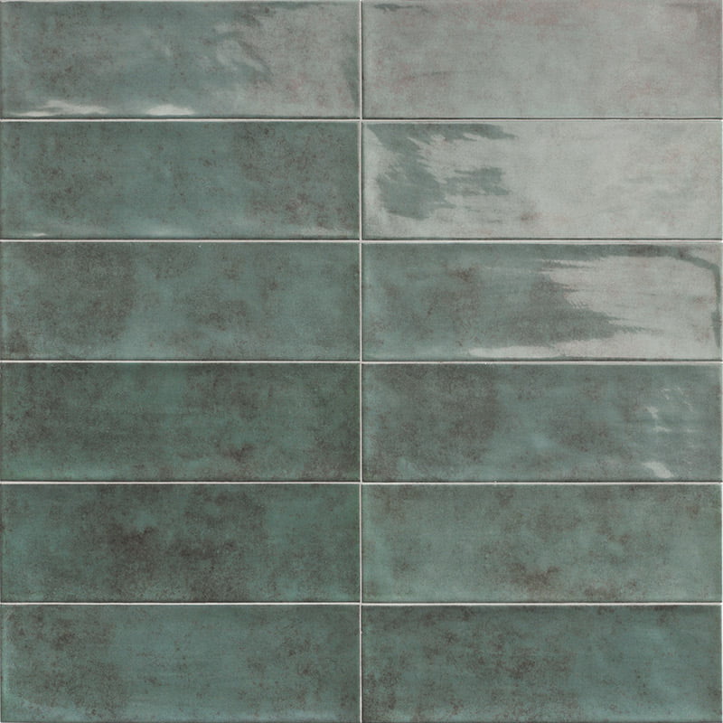 Carrelage Effet Zellige Cinque Terre Ocean 10x30 cm de Mainzu