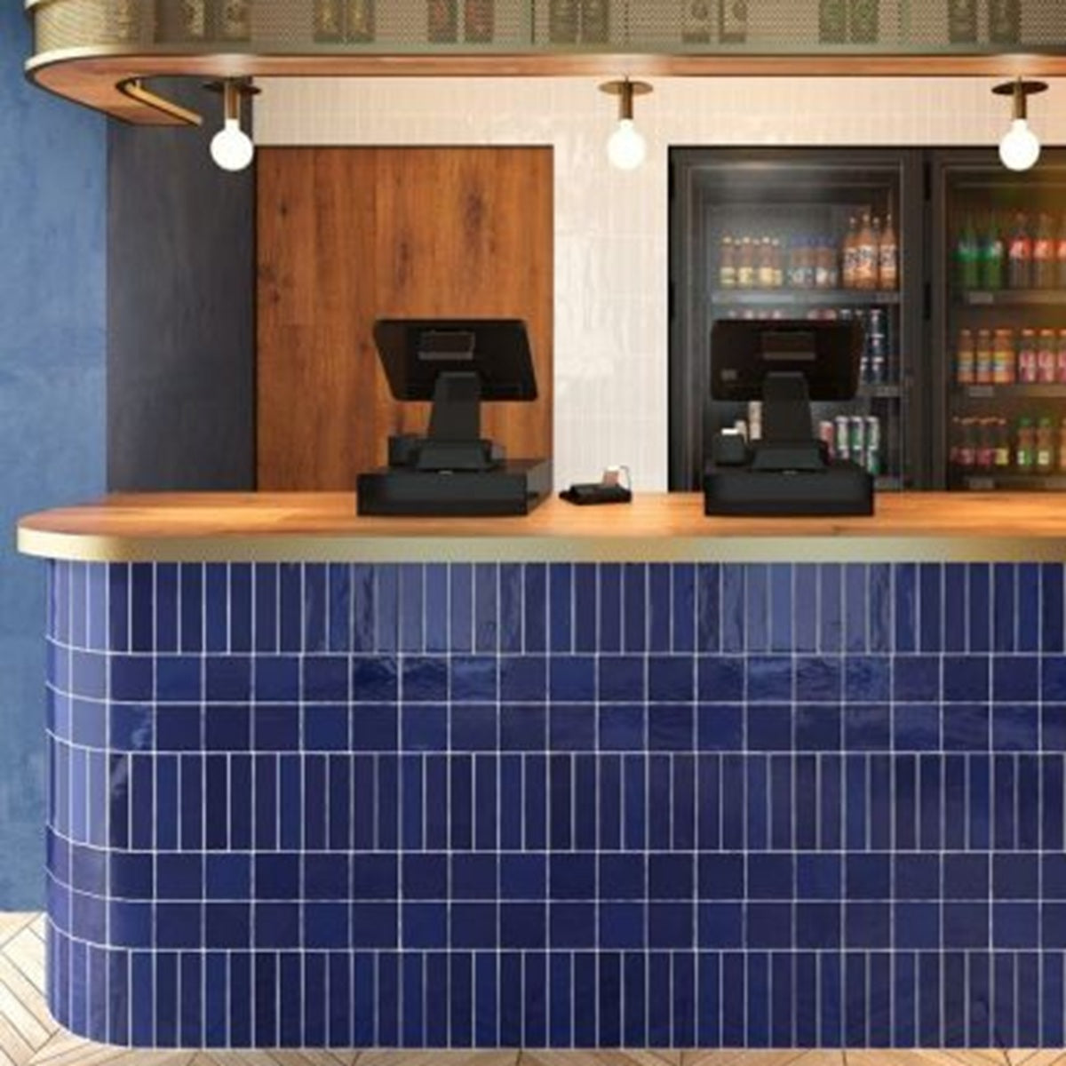 Faience Murale Zelij Special Antic Azul 10x10 cm de Cevica