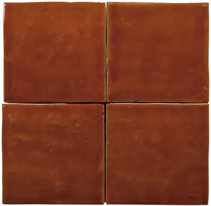 Faience Murale Zelij Special Naranja Dif 10x10 cm de Cevica