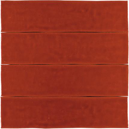 Faience Murale Zelij Special Rojo Antiguo 5x20 cm de Cevica