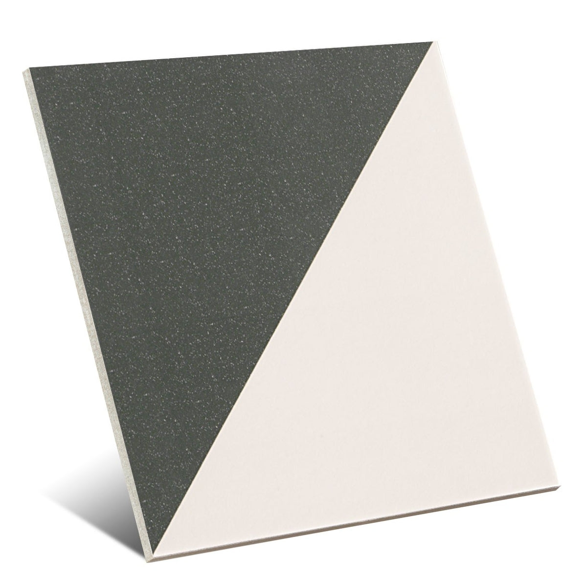 Carrelage Effet carreaux de ciment Fired Middle Black 20x20 cm de Mainzu