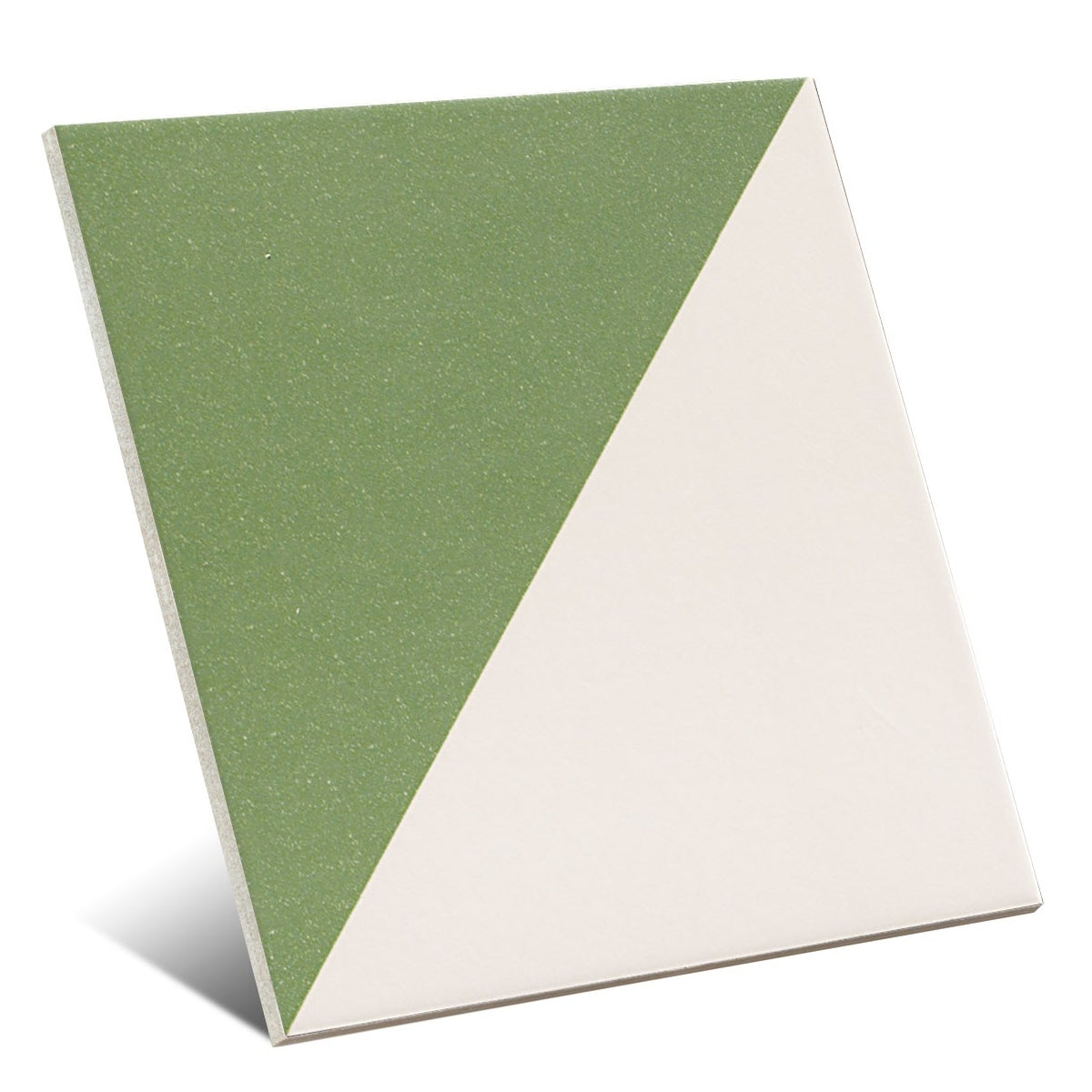Carrelage Effet carreaux de ciment Fired Middle Green 20x20 cm de Mainzu