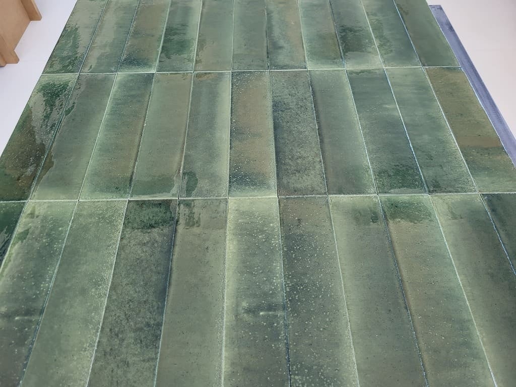 Carrelage Effet Zellige Lume Forest 6x24 cm de Marazzi