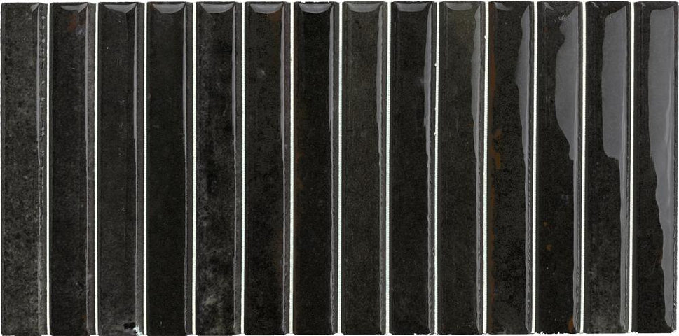 Carrelage Mural Kit Kat Mosaic Noche Glossy 11,5x23,1 cm de Dune