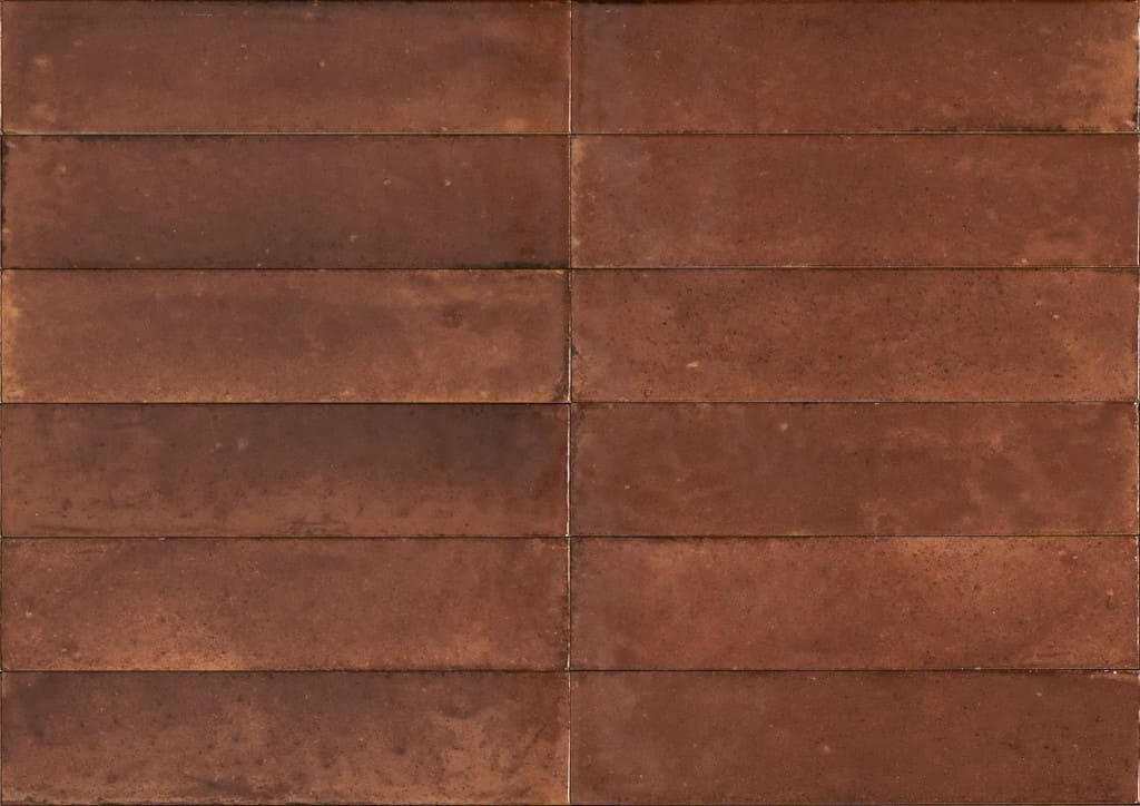 Carrelage Effet Zellige Lume Caramel 6x24 cm de Marazzi