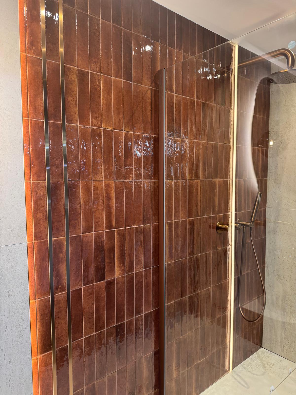Carrelage Effet Zellige Lume Caramel 6x24 cm de Marazzi