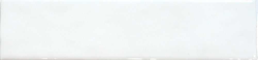 Carrelage Effet Zellige Meknes Blanco Brillant 6,2x25 cm de Dune