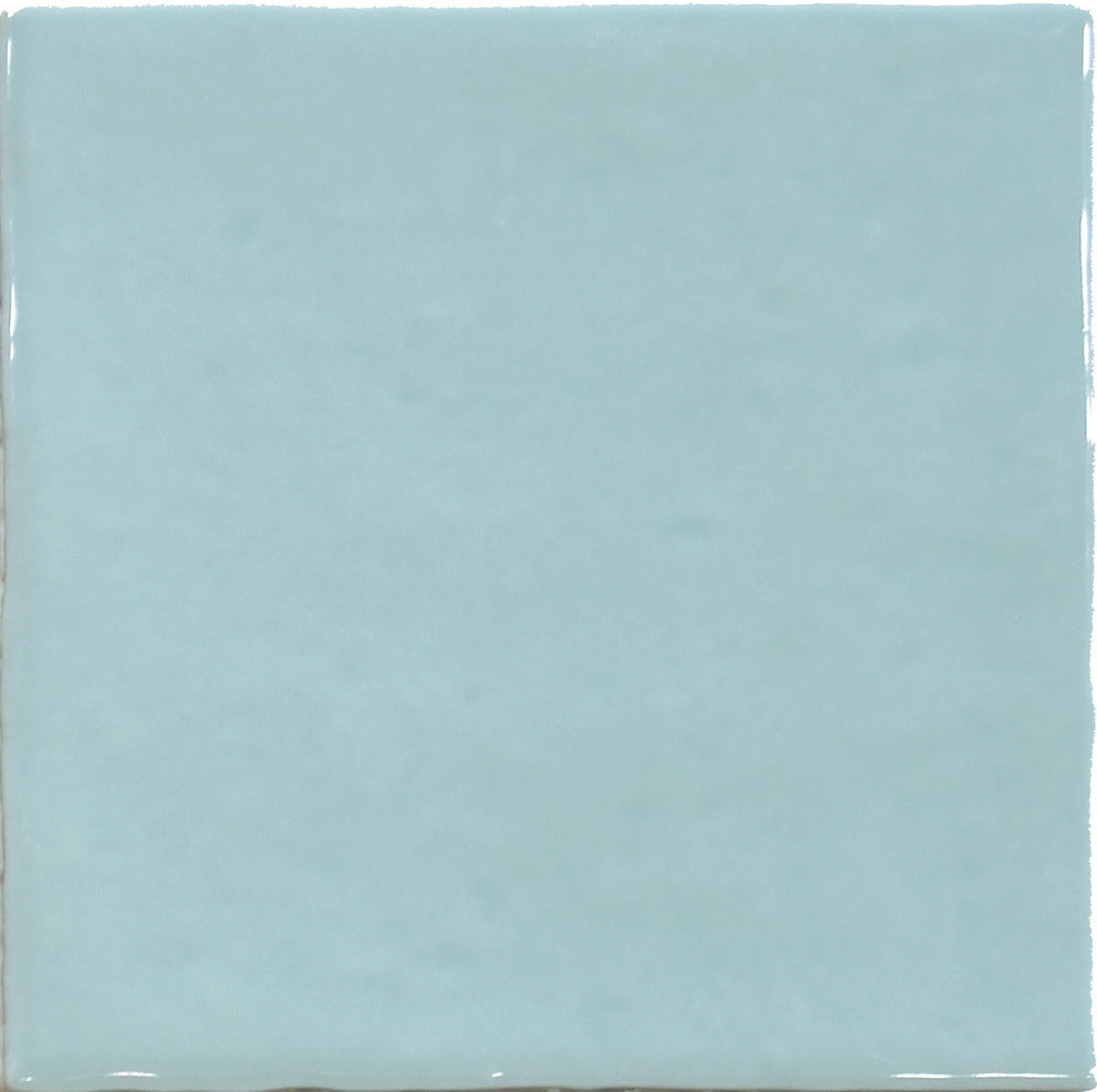 Carrelage Effet Zellige Meknes Hielo Brillant 12,5x12,5 cm de Dune