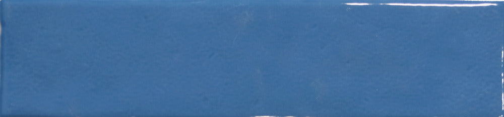 Carrelage Effet Zellige Meknes Indigo Brillant 6,2x25 cm de Dune
