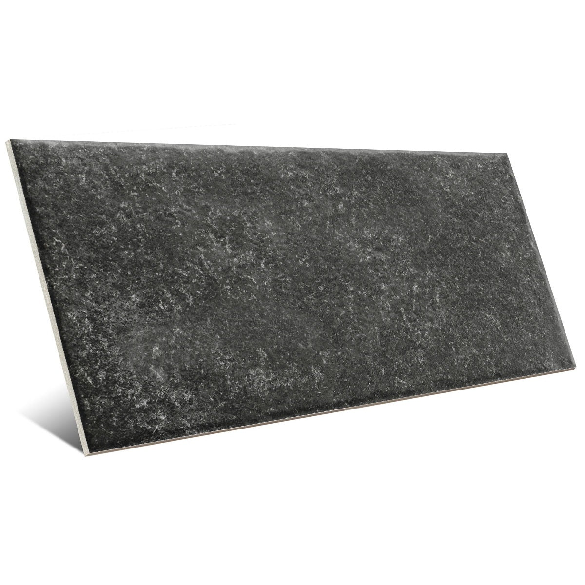 Carrelage Effet Pierre Modular Borgogna Stone Black Multiformat de Realonda