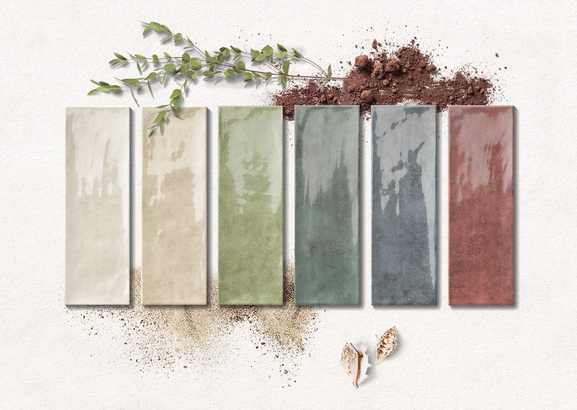 Carrelage Effet Zellige Cinque Terre Cream 10x30 cm de Mainzu