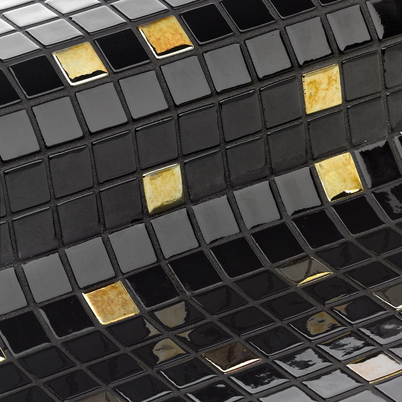 Mosaique Emaux de verre Cocktail Eclipse 2,5x2,5 cm de Ezarri