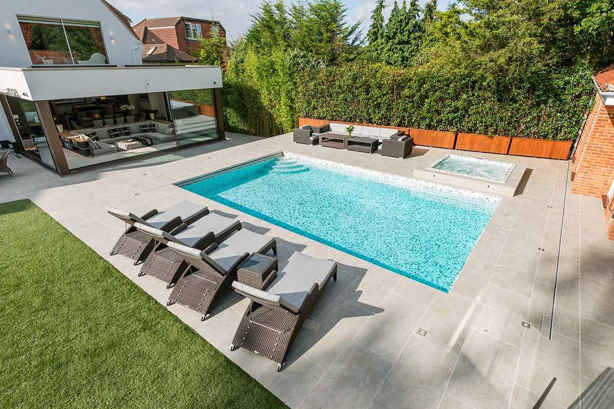 Mosaique Emaux de verre Cocktail Mojito 2,5x2,5 cm de Ezarri