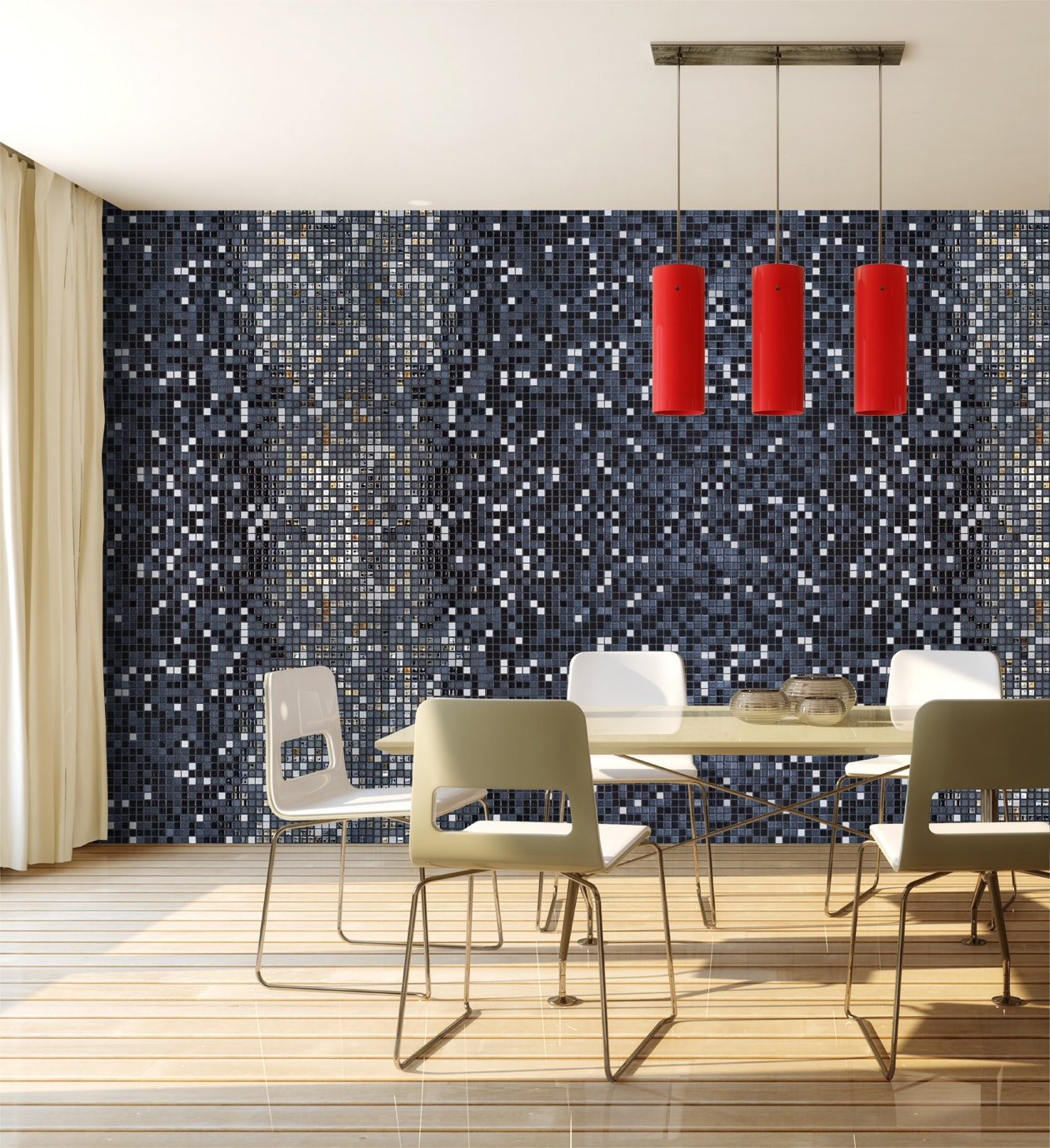 Mosaique Emaux de verre Cocktail San Francisco 2,5x2,5 cm de Ezarri