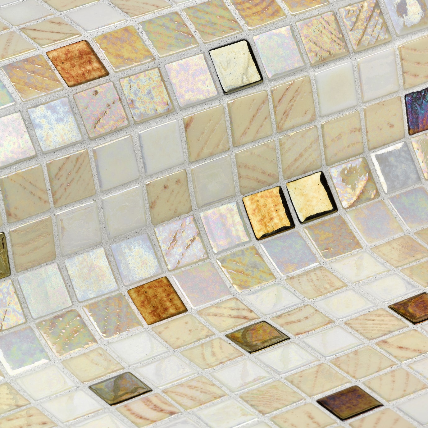 Mosaique Emaux de verre Cocktail Daikiri 2,5x2,5 cm